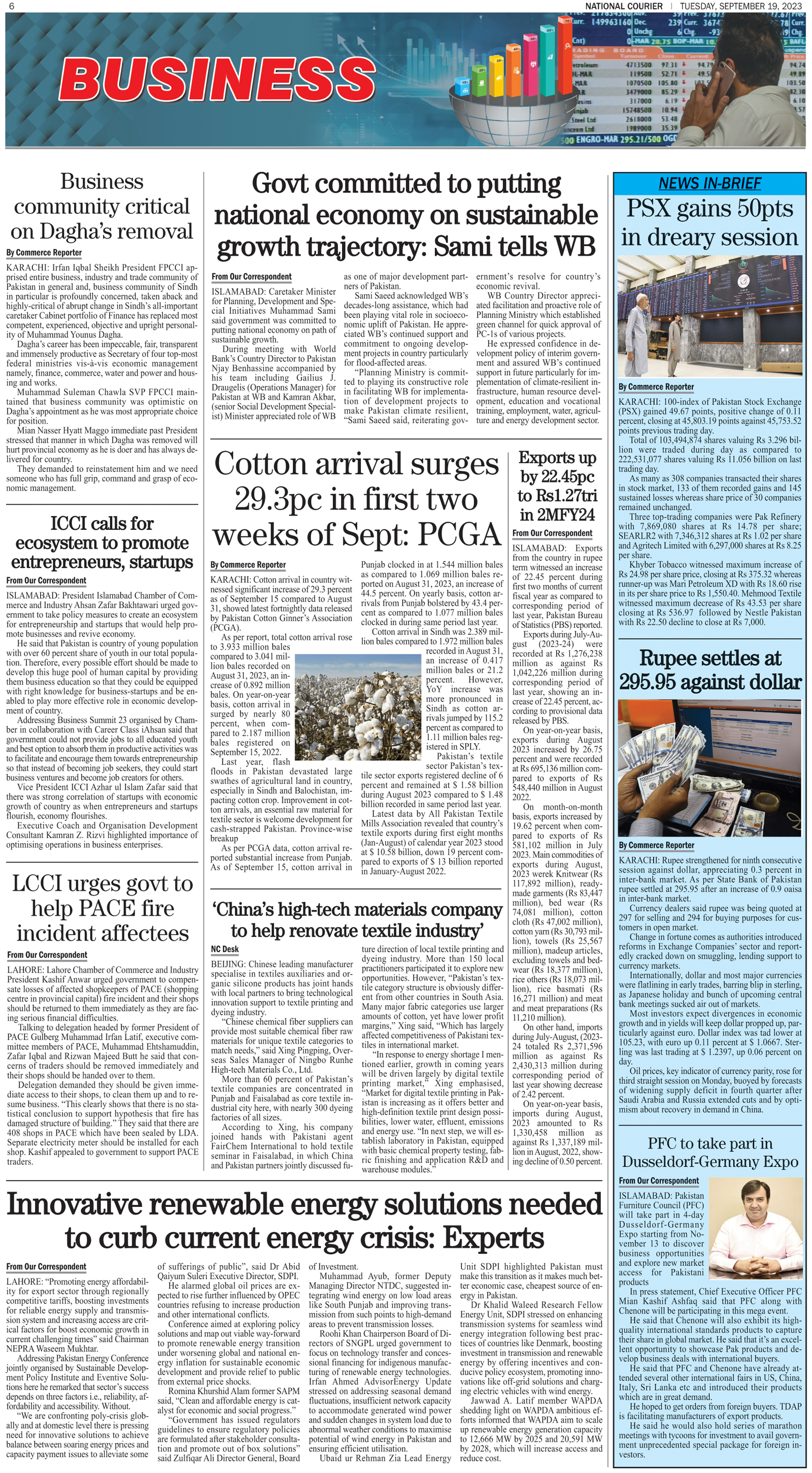 DNC-ePaper | 19 September, 2023 | Business