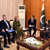 President Zardari, Speaker Russian Federation Council Valentina discuss trade, investment, agri, energy