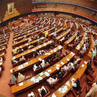 Parliament’s joint sitting passes four bills amid opposition ruckus