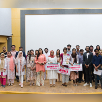 Ziauddin University concludes breast cancer awareness month with poster competition