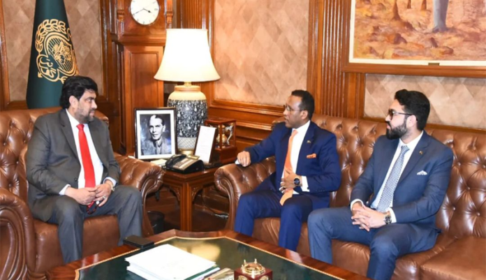 Governor Sindh meets Ethiopian ambassador, discusses bilateral ties, investment opportunities