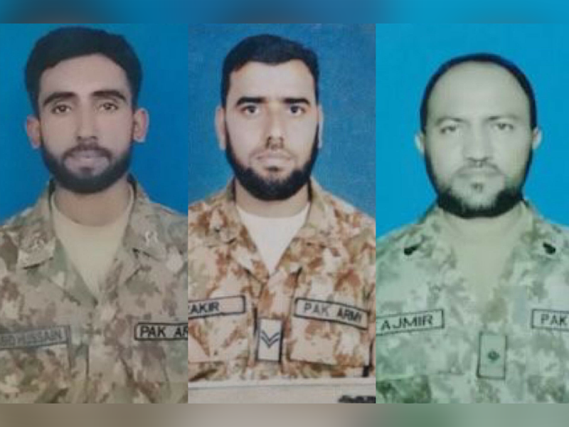 Three soldiers martyred, 7 terrorists killed in skirmishes with terrorists in Lakki Marwat: ISPR