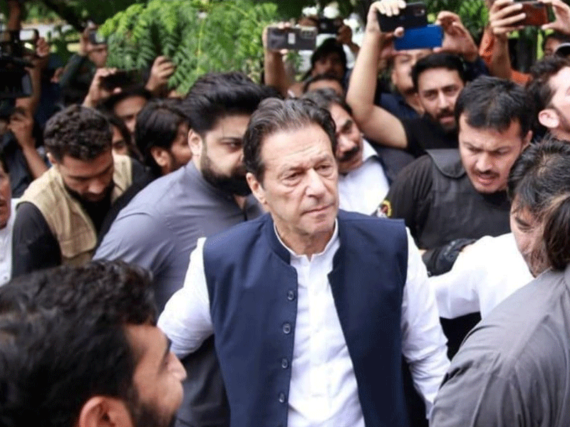 Court issues nonbailable arrest warrants of Imran Khan