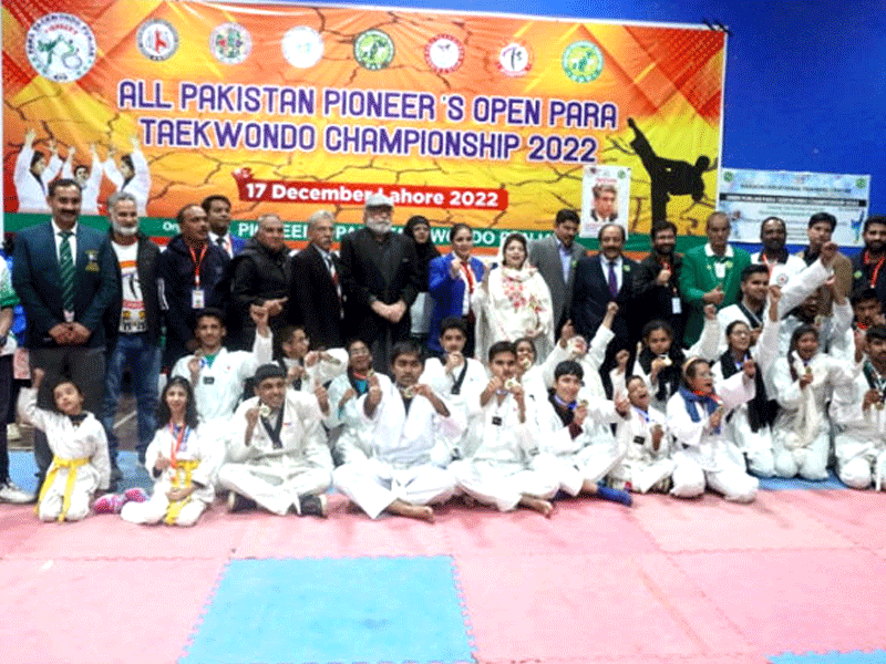 Sindh secures first position in All Pakistan Para Taekwondo Championship