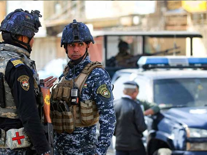 At least 9 Iraqi police officers killed in bomb blast