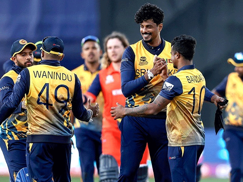 Sri Lanka thrashes Netherlands, reach super 12 phase T20 WC