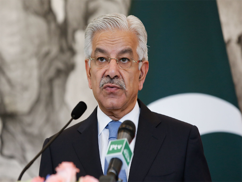 Dialogue door still open, Khawaja Asif tells PTI