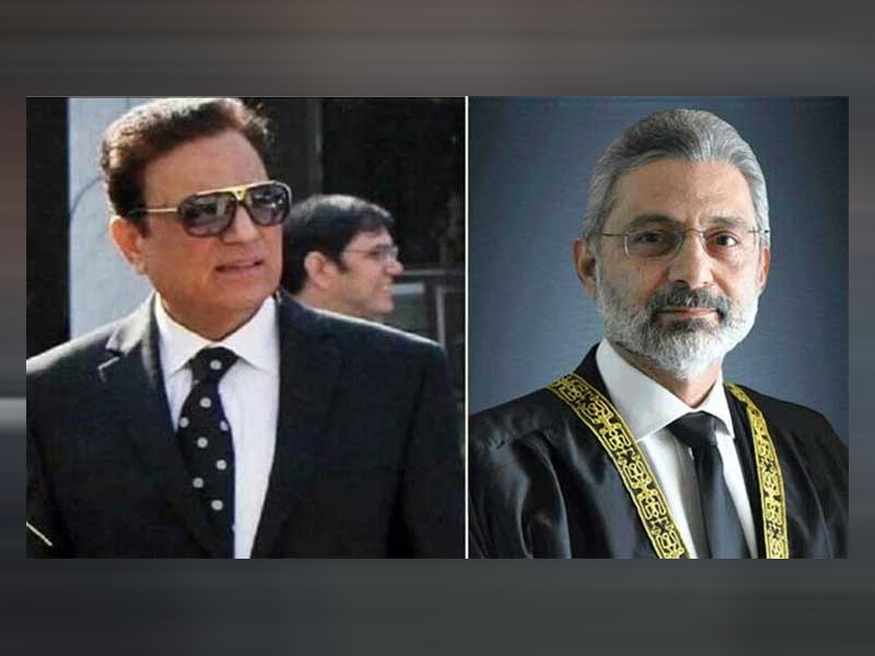 Bitter exchange between CJP Qazi, Naeem Bokhari during Margalla Hills case review