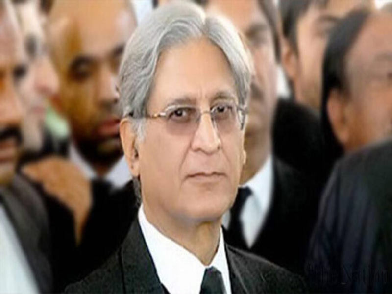 PTI founder has taken rigid position, says Aitzaz Ahsan