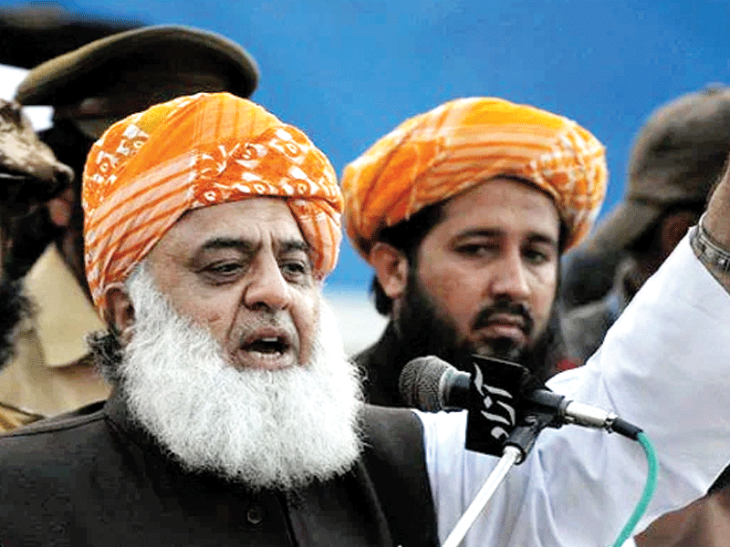 JUI-F Chief Fazl admits ruling coalition stuck in unexpected quagmire