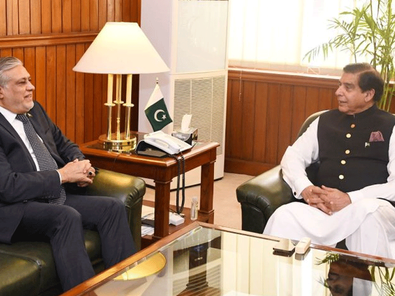 NA Speaker, Dar discuss economic, political situation