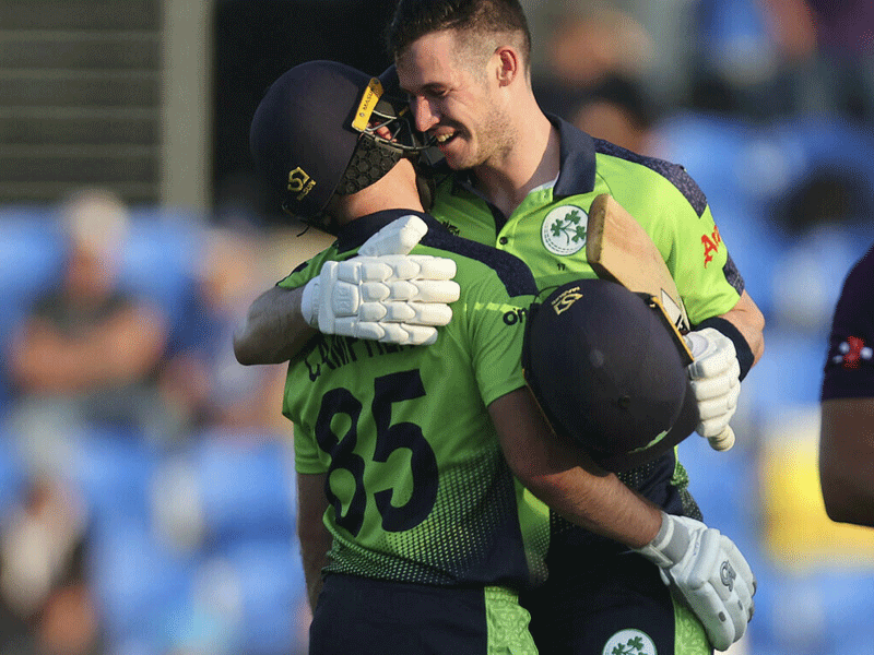 Ireland upsets Scotland with stunning comeback at T20 World Cup