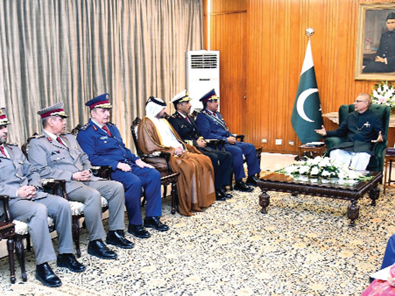 President for stronger economic, defence ties with Qatar