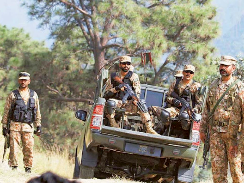 Terrorist killed in exchange of fire with Security Forces: ISPR