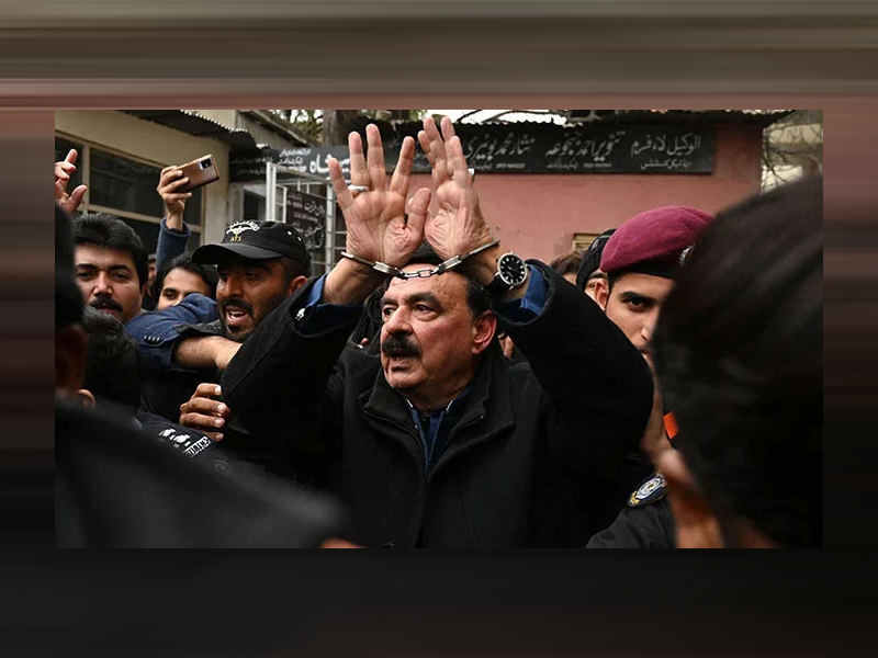 Sheikh Rashid arrested in May 9 incident