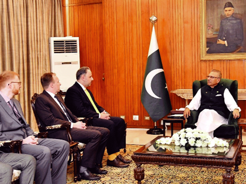 President Alvi for further strengthening Pak-Germany ties