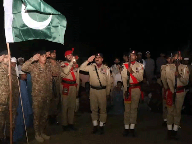 2 martyrs laid to rest with full military honours