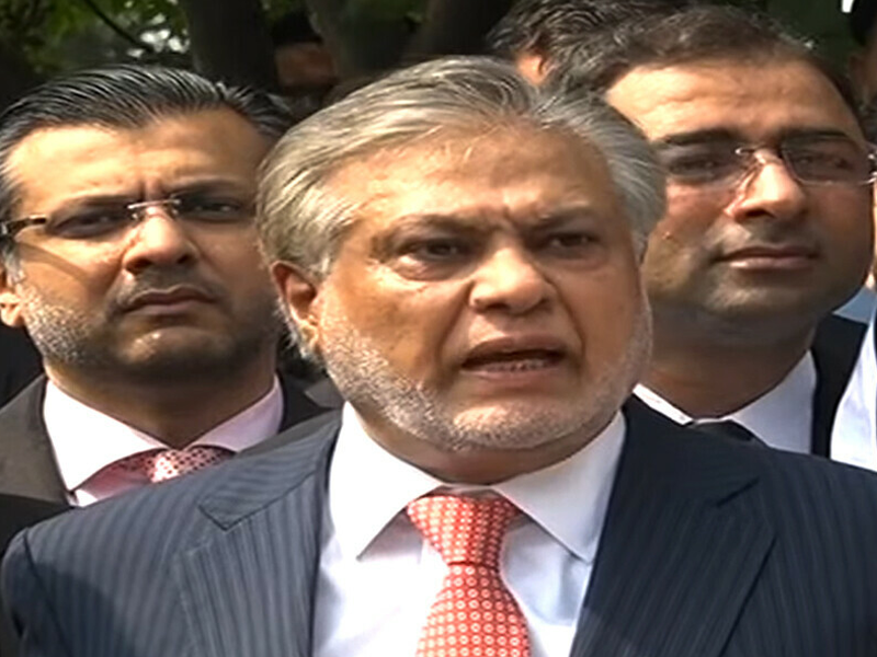 Ishaq Dar surrenders before Accountability Court