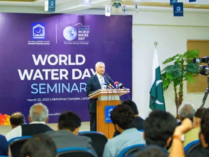 Alkhidmat marks World Water Day with seminar, walk