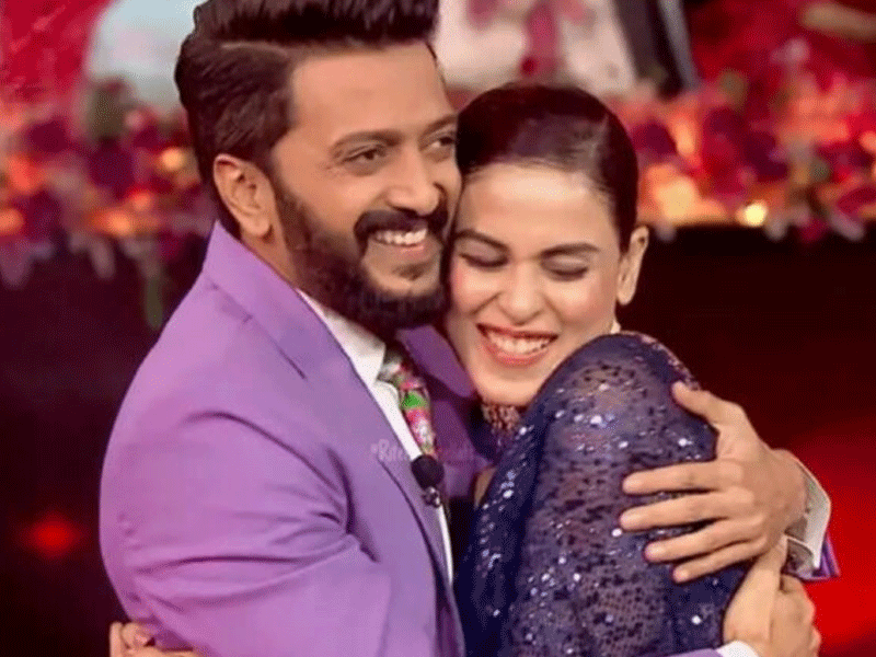 Riteish Deshmukh, Genelia D’souza at Bigg Boss 16