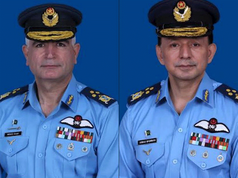 Abdul Moeed, Ghulam Abbas promoted as Air Marshal