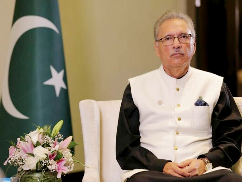 Politicians should ‘bury the hatchet’ for sake of Pakistan: President Alvi