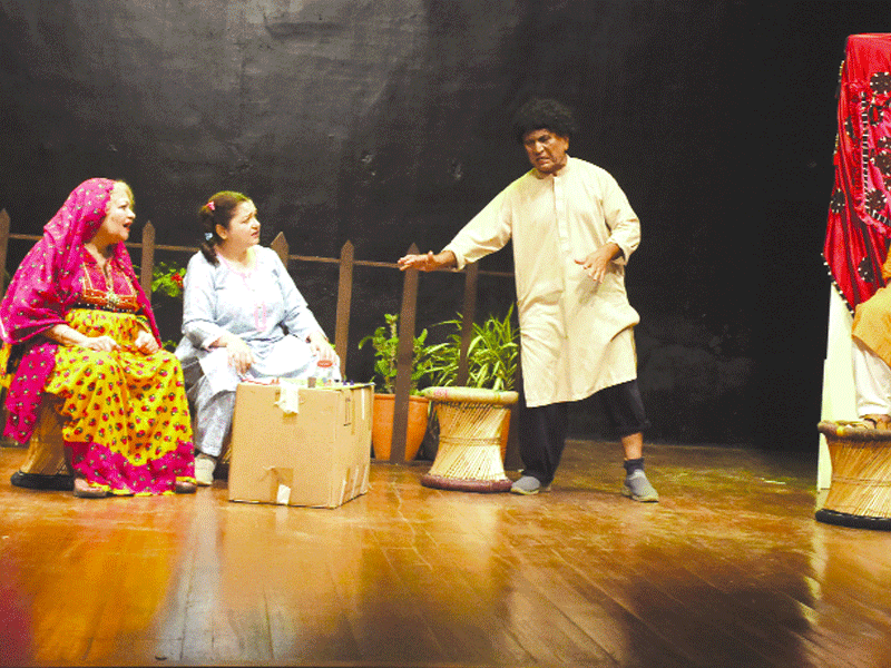 Comedy play ‘Insha Ka Intezar’ presented at ‘Pakistan Theatre Festival’ by Arts Council Karachi