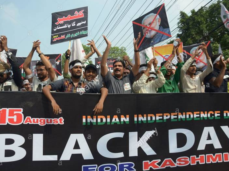 Kashmiris observe India’s Independence Day as Black Day