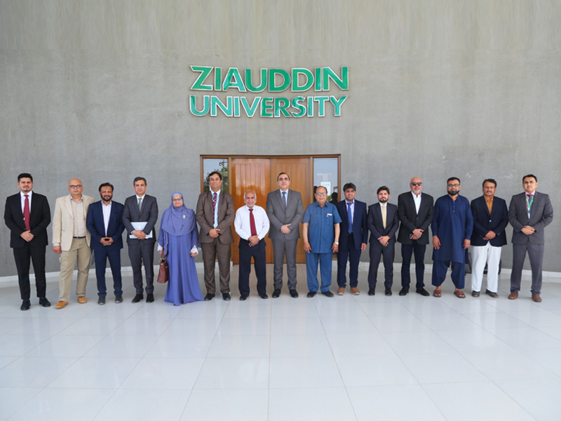 ‘NAEAC delegation visits Ziauddin University to conduct accreditation assessment’