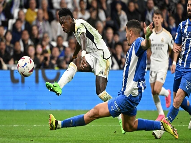 Bellingham, Vinicius shine as champions Madrid smash Alaves