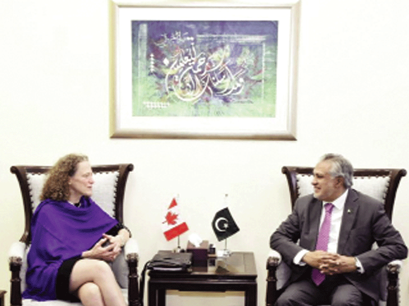 Pakistan, Canada discuss ways to promote cooperation in trade, investment