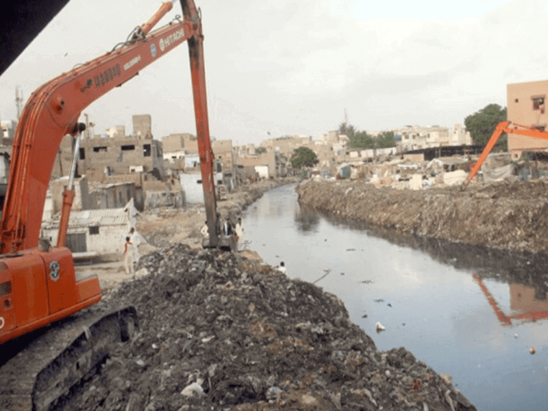 Drain cleaning works underway in District east: Administrator