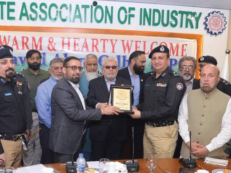 Karachi Police Chief assures industrialists to make SITE area crime-free