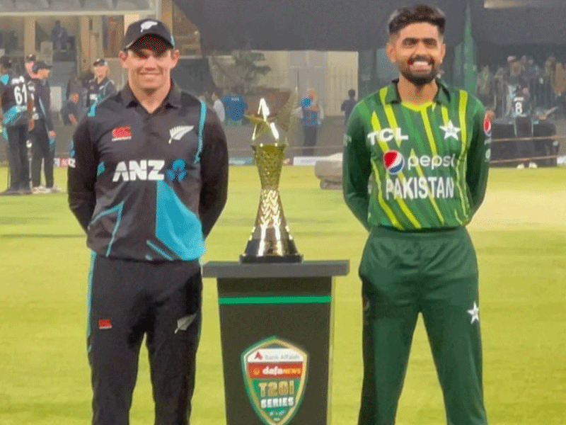 Trophy unveiled as Pakistan-New Zealand T20I series begins today