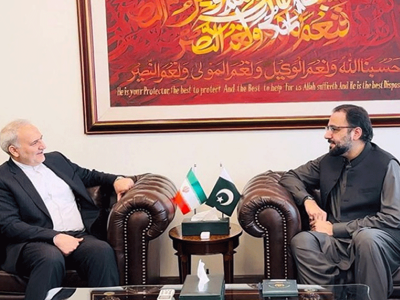 Ch Salik calls for expanding bilateral trade with Iran