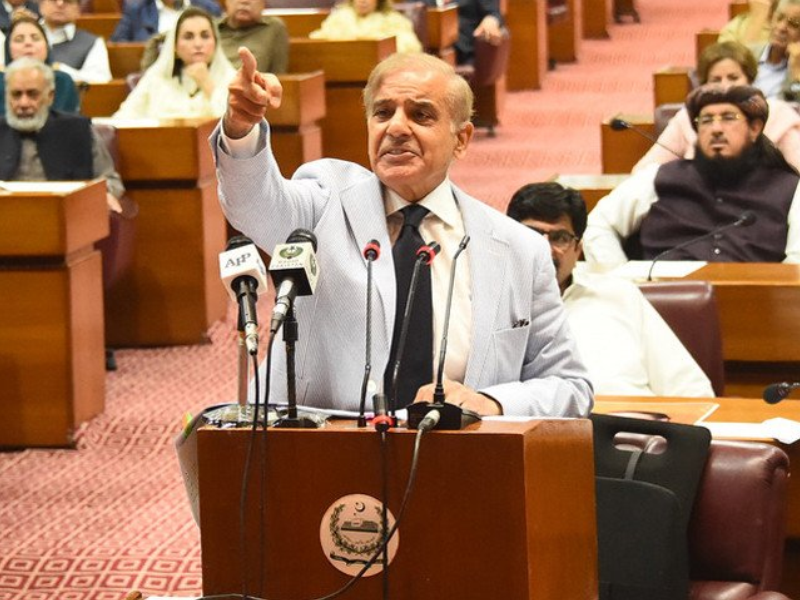 PM Shehbaz says ‘one year proved challenges, hardships for ruling clique’