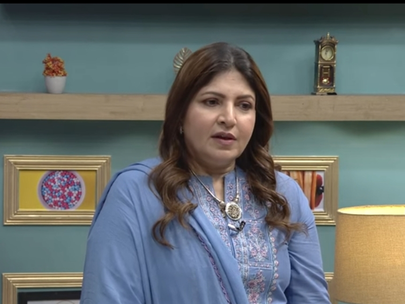 Shagufta reveals name of actor who never accepts mistake