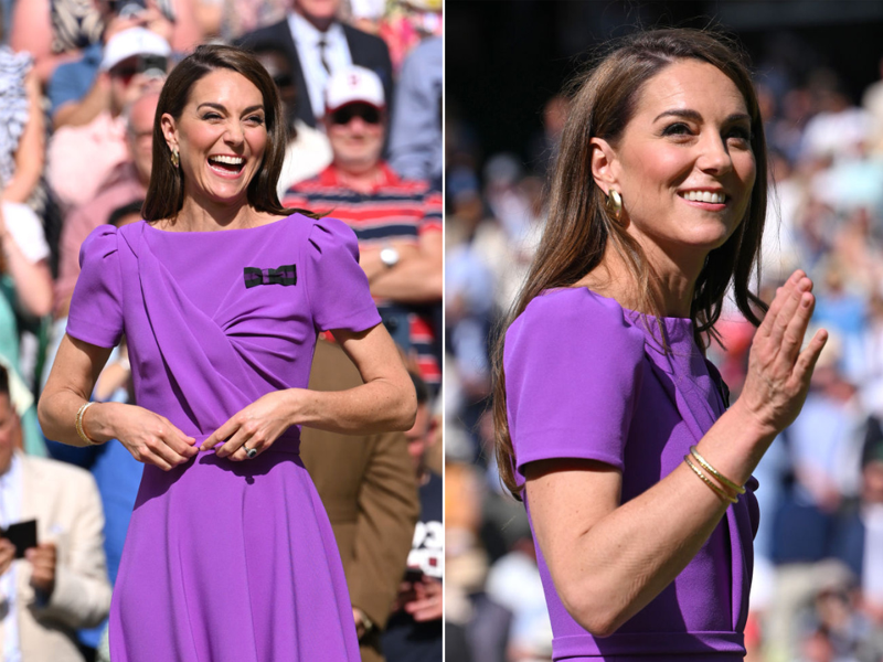 Princess Kate receives standing ovation at Wimbledon final