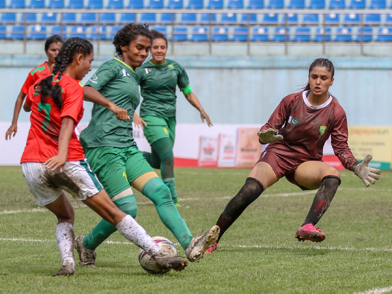 Bangladesh hits Pakistan for six at SAFF Women’s Championship