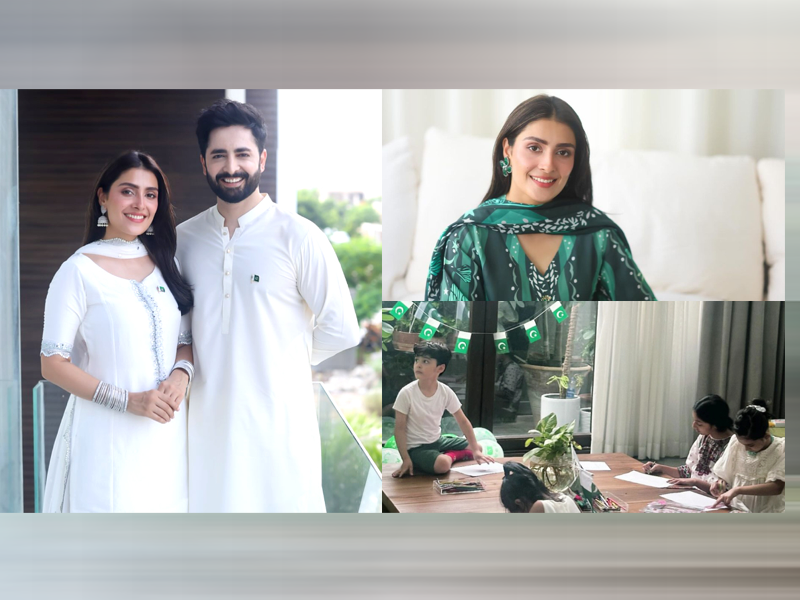 Ayeza’s heartwarming Independence Day celebration with family