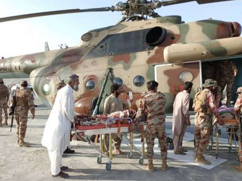 PAF relief, rescue operations in full swing in flood-affected areas