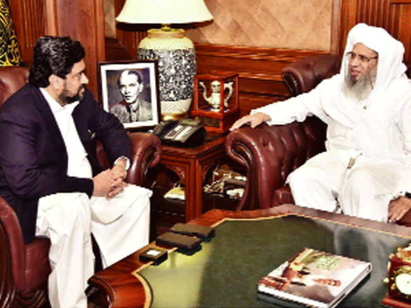 Mufti Abdul Rahim discuss tolerance role with Gov Sindh