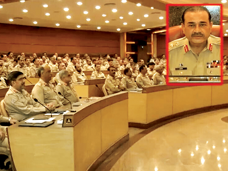 Army top brass resolves to tighten ‘noose of law’ around May 9 perpetrators