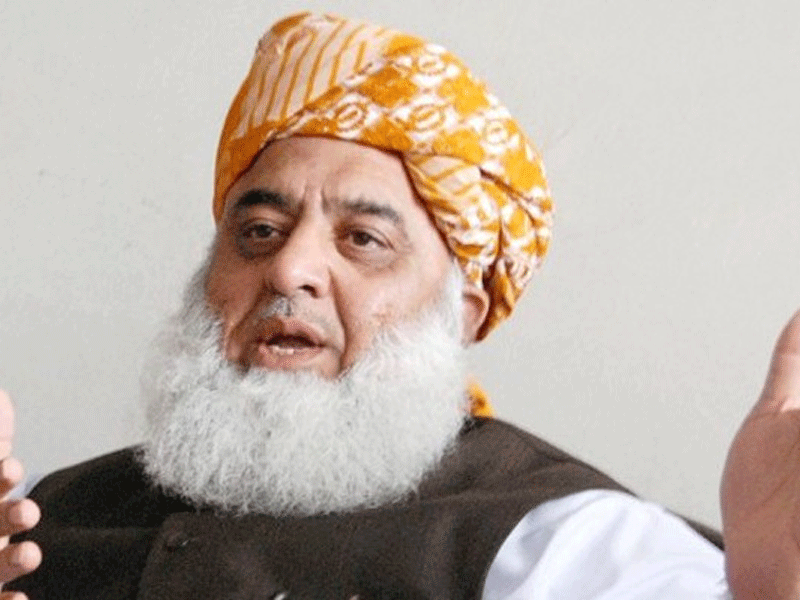 JUI-F Chief says all efforts to make military controversial gone in vain