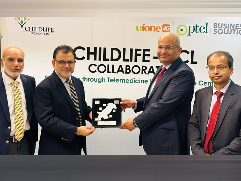 PTCL, ChildLife Foundation join hands to save children via telemedicine facility