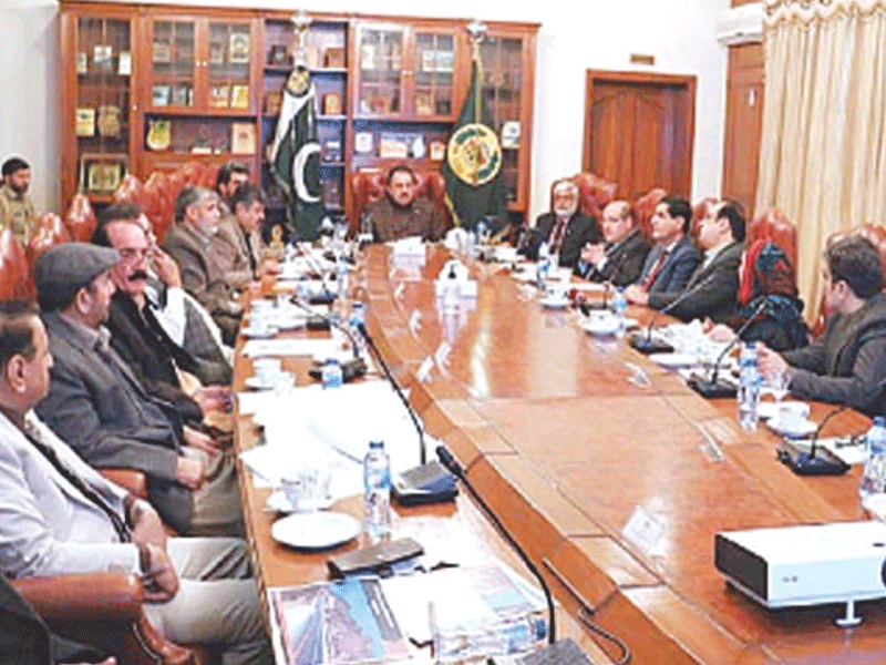 Governor reviews performances of federal departments in Balochistan