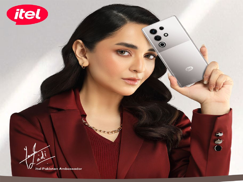 Itel introduces S25 series, featuring Yumna Zaidi as Brand Ambassador