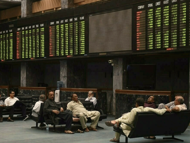 KSE-100 ends flat owing to late session selling