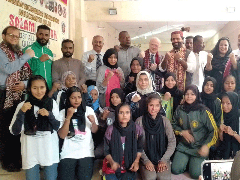 ‘German CG praises rising talent of Lyari women boxers’