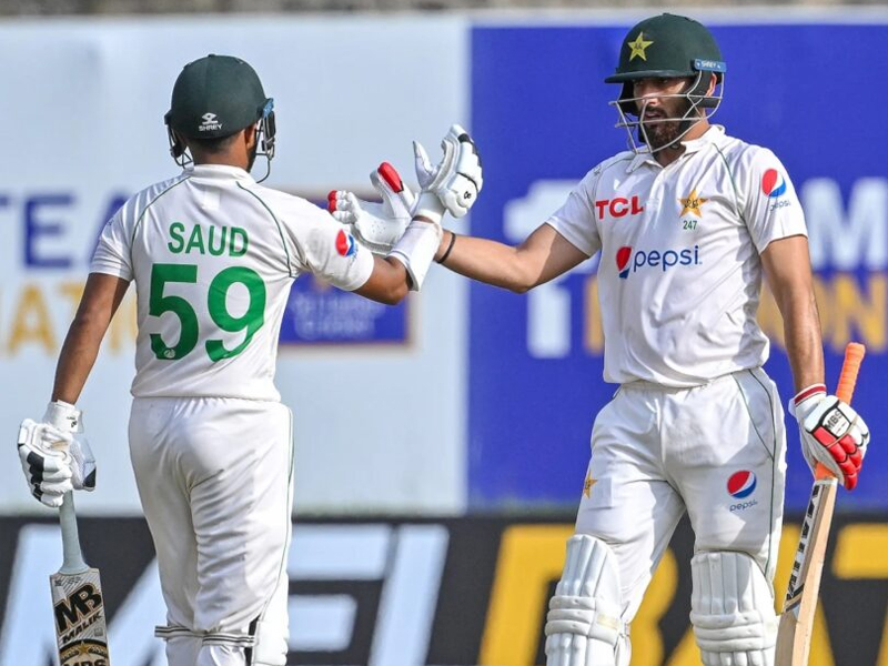 Saud Shakeel, Agha Salman help Pakistan counter Sri Lanka’s spin